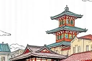 雾散之后剧集封面，清晨山谷中逐渐散开的白色薄雾